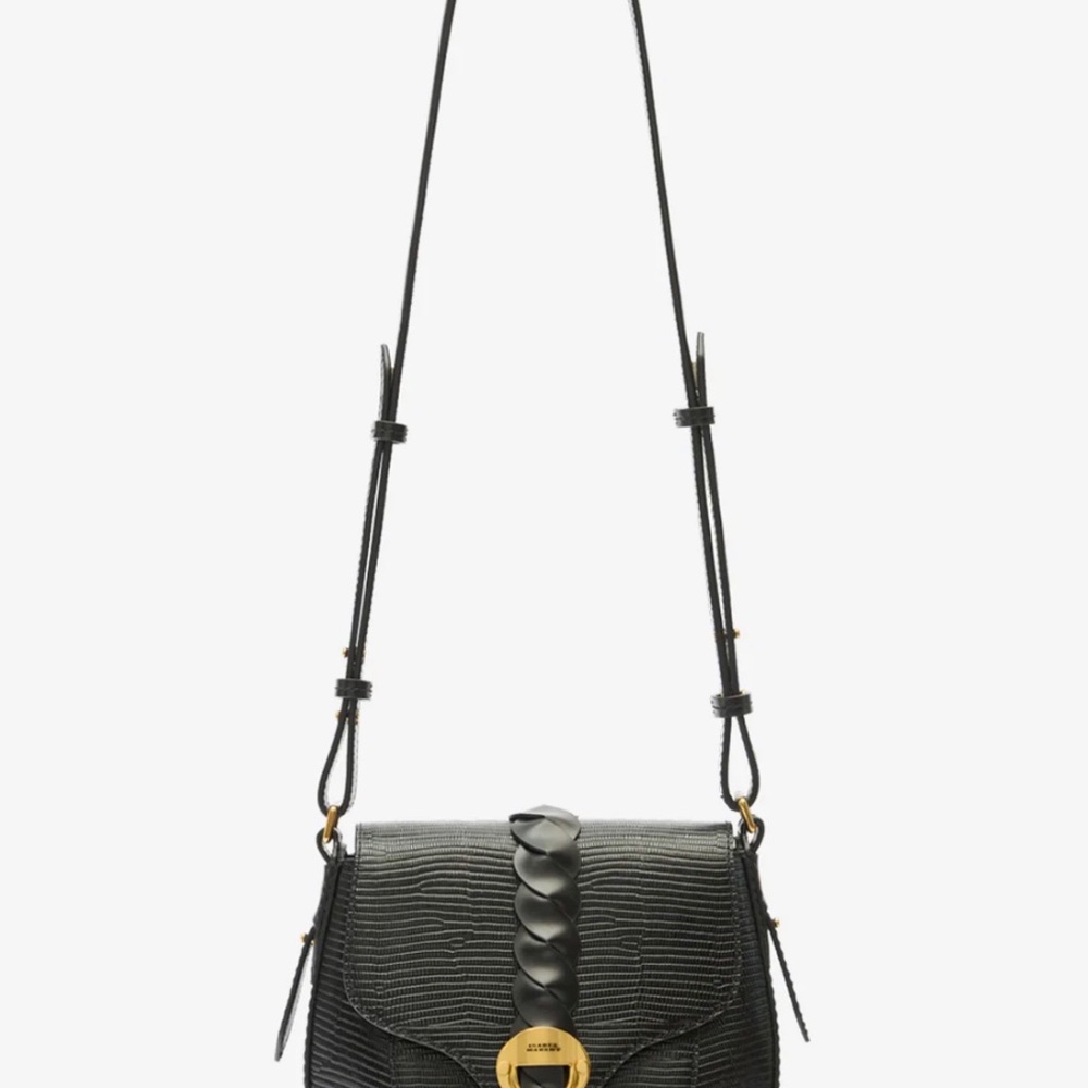 Isabel Marant Altay small black python effect bag… - image 5